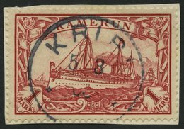 KAMERUN 16 BrfStk, 1900, 1 M. Rot, Ohne Wz., Pracht, Mi. 90.- - Cameroun