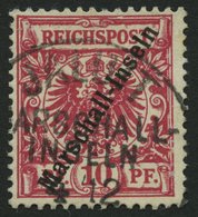 MARSHALL-INSELN 3I O, 1897, 10 Pf. Jaluit-Ausgabe, Pracht, Gepr. Jäschke-L., Mi. 110.- - Marshall Islands