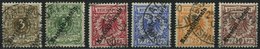 MARSHALL-INSELN 7-12a O, 1899, Marshall-Inseln, Prachtsatz, Mi. 170.- - Marshall Islands