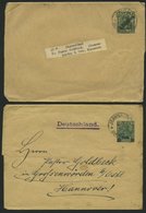 SAMMLUNGEN, LOTS 11 Gebrauchte Belege In Unterschiedlicher Erhaltung (teils Abgefallene Zusatzfrankatur), Besichtigen! - Collections