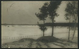 DT. FP IM BALTIKUM 1914/18 K.D. FELDPOSTEXP. 76. RESERVE DIV. C, 31.5.16, Auf Ansichtskarte (Miss. Kuje-Befestigte Seen) - Latvia
