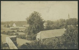 FELDPOST I.WK 1917, Feldpost-Ansichtskarte Mit Violettem Briefstempel FELDFLIEGER ABTEILUNG 37 Nach Friedenau, Pracht - Usados