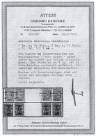 MAKEDONIEN 2ZW **, 1944, 3 Auf 15 St. Hellblau Im Waagerechten Paar Mit Zwischensteg, Pracht, R!, Fotoattestkopie Krisch - Occupazione 1938 – 45