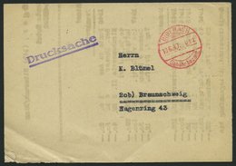 ALL. BES. GEBÜHR BEZAHLT BIBERACH Gebühr Bezahlt, 10.6.47, Werbe-Drucksache Eines Briefmarkenhändlers, Pracht - Altri & Non Classificati