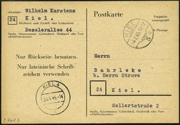 ALL. BES. AUFBRAUCHAUSGABEN P 768II BRIEF, 1945, 6 Pfe. Schwarz Auf Hellsämisch, Type II, Pracht, Mi. 100.- - Otros & Sin Clasificación