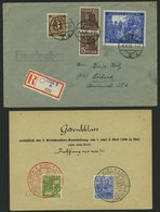 ALLIIERTE BES. 1945-49, Partie Von 85 Belegen Aus KIEL, Dabei Auch Ganzsachen, Sonderstempel Und Einige Besonderheiten, - Autres & Non Classés