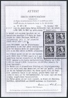 THÜRINGEN 96AYyy **, 1945, 8 Pf. Rotorange, Spargummi, Dünnes Papier, Attestkopie Herpichböhm, Mi. 100.- - Otros & Sin Clasificación