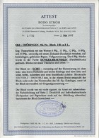 THÜRINGEN Bl. 3Bbya *, 1946, Block Nationaltheater, Durchstochen, Mi.Nr. 107 In Bräunlicholiv, Falzrest, Feinst (kleine - Sonstige & Ohne Zuordnung