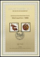 ERSTTAGSBLÄTTER 830-59 BrfStk, 1989, Kompletter Jahrgang, ETB 1 - 19/89, Pracht - Sonstige & Ohne Zuordnung