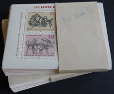 ENGROS Bl. 2 **, 1969, Block 125 Jahre Berliner Zoo, 180x, Pracht, Mi. 450.- - Collections