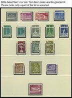 SAMMLUNGEN **, Komplette Postfrische Sammlung Berlin Von 1956-74 Auf Falzlosseiten (Lindner Und Krüger), Text Ab 1948 Bi - Collezioni