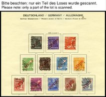 SAMMLUNGEN O, BRIEF, Gestempelte Sammlung Berlin Von 1948-81 Im Schaubekalbum Mit Vielen Besseren Werten Und Sätzen, Ab - Colecciones