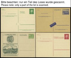 GANZSACHEN Aus P 1d-113 BRIEF, 1949-74, 70 Verschiedene Ungebrauchte Ganzsachenkarten, Fast Nur Prachterhaltung - Colecciones