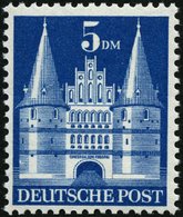 AMERIK. U. BRITISCHE ZONE 100II **, 1948, 5 DM Hohe Treppe, Pracht, Mi. 220.- - Sonstige & Ohne Zuordnung