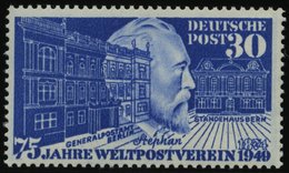 BUNDESREPUBLIK 116 **, 1949, 30 Pf. Stephan, Pracht, Mi. 70.- - Sonstige & Ohne Zuordnung