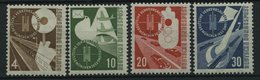 BUNDESREPUBLIK 167-70 **, 1953, Verkehrsausstellung, Prachtsatz, Mi. 85.- - Other & Unclassified