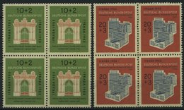 BUNDESREPUBLIK 171/2 VB **, 1953, IFRABA In Viererblocks, Pracht, Mi. 200.- - Otros & Sin Clasificación