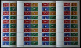 ZUSAMMENDRUCKE MHB 17 **, 1972, Markenheftchenbogen Olympische Spiele, Eine Marke Kleiner Knitter Sonst Pracht, Mi. 350. - Used Stamps
