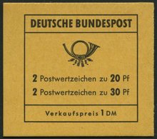 MARKENHEFTCHEN MH 14e **, 1968, Markenheftchen Brandenburger Tor, 2. Deckelseite: DBZ, Pracht, Mi. 100.- - Sonstige & Ohne Zuordnung