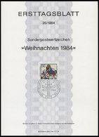 ERSTTAGSBLÄTTER 1197-1233 BrfStk, 1984, Kompletter Jahrgang, ETB 1 - 26/84, Pracht - Otros & Sin Clasificación