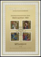ERSTTAGSBLÄTTER 1488-1581 BrfStk, 1991, Kompletter Jahrgang, ETB 1 - 48/91, Pracht - Otros & Sin Clasificación