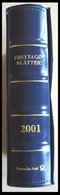 ERSTTAGSBLÄTTER 2156-Bl. 57 BrfStk, 2001, Kompletter Jahrgang, ETB 1 - 49/01 Im Spezialalbum Der Deutschen Post, Pracht - Other & Unclassified