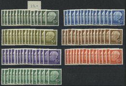 ENGROS 259-65 **, 1960, Heuss II, 15 Sätze Fast Nur Pracht, Mi. 600.- - Variétés Et Curiosités