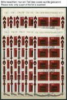 ENGROS 1023KB O, 1979, Tag Der Briefmarke Im Kleinbogen Mit Zentrischen Ersttags-Sonderstempeln, 20x, Pracht, Mi. 300.- - Plaatfouten En Curiosa