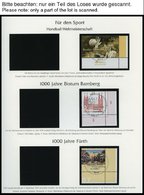 JAHRGÄNGE 2578-2636 O, 2007, Kompletter Jahrgang, Ohne Selbstklebende Marken, Jeweils Aus Der Rechten Unteren Bogenecke, - Used Stamps
