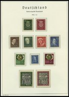 SAMMLUNGEN **, 1949-1979, Bis Auf Den Posthornsatz Komplette Postfrische Sammlung Bundesrepublik Im Leuchtturm Falzlosal - Sonstige & Ohne Zuordnung