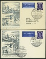 GANZSACHEN PP 4/3,3c BRIEF, 1953, Privatpostkarte 15 Pf. Posthorn, Der Schneider Von Ulm, Sonderstempel Schwarzgrau Und - Colecciones