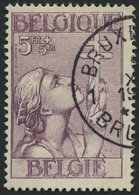 BELGIEN 372 O, 1933, 5 Fr. TBC, Pracht, Mi. 130.- - Belgique