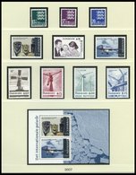 SAMMLUNGEN, LOTS **, Wohl Komplette Postfrische Sammlung Dänemark Von 1972-2008 In 3 Lindner Falzlosalben, Sehr Hoher No - Altri & Non Classificati