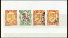 SAMMLUNGEN Aus 20-137 O,*,** , 1885-1929, Kleine, Meist Gestempelte Partie Mit Guten Mittleren Werten, Etwas Unterschied - Collections