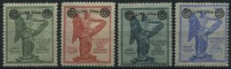 ITALIEN 201-04C *, 1924, Sieg In Venetien, Gezähnt 14:131/2, Falzrest, Prachtsatz - Italy