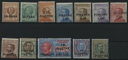 POST IM AUSLAND 60-71 (*), Italienische Post In Der Levante: 1922, Konstantinopel, Aufdruck Mit Akzent, Falzrest, Pracht - Otros & Sin Clasificación