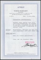 LIECHTENSTEIN 94-107 O, 1930, Landschaften Und Fürstenpaar, Prachtsatz, Fotoattest Reinhardt, Mi. 850.- - Other & Unclassified