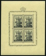 LIECHTENSTEIN 247KB **, 1946, 10 Fr. Hl. Luzius Im Kleinbogen, Pracht, Mi. 300.- - Altri & Non Classificati