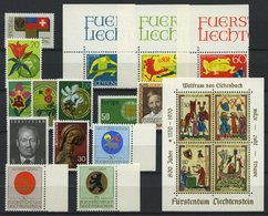 SAMMLUNGEN **, Komplette Postfrische Sammlung Liechtenstein Von 1961-70, Prachterhaltung - Lotes/Colecciones