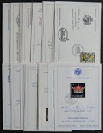 LOTS 1971-95, Glückwunschkarten Komplett, Prachterhaltung, Mi. 89.50 - Collections