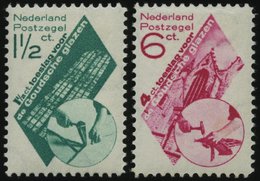 NIEDERLANDE 243/4 *, 1931, St.-Janskerk, Falzrest, Pracht - Pays-Bas