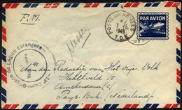 NIEDERLANDE 1949, K1 POSTE AUX ARMEES/T.O.E. Auf Feldpost-Vordruckbrief Eines Niederländischen Legionärs Mit Militärstem - Holanda