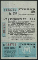 NORWEGEN 518 **, 1964, 3-teilige Lotteriemarke Der Flüchtlingshilfe, Buchstabe B, Pracht, Mi. 180.- - Otros & Sin Clasificación