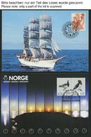 SAMMLUNGEN, LOTS 1982-97, 124 Verschiedene Karten Mit Sonderstempel Der Norwegischen Post Von Internationalen Briefmarke - Collezioni