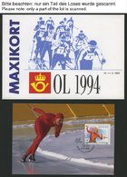 SAMMLUNGEN, LOTS Olympische Winterspiele Komplett Auf Maximumkarten Von 1989-91 Und 1993/4, Original Verpackt, Pracht - Collections