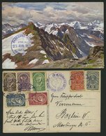 LOTS Ca. 1900-20, 47 Verschiedene Frankierte Ansichtskarten Nach Deutschland, Pracht - Collezioni