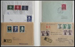 LOTS 1945-54, Kleine Partie Von 21 Verschiedenen Belegen, Meist Pracht - Collections