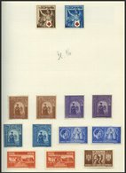 SAMMLUNGEN, LOTS O, *, Gestempelte Sammlung Rumänien Von 1903-76 In 2 Bänden Mit Einigen Besseren Ausgaben, Oftmals Dopp - Otros & Sin Clasificación