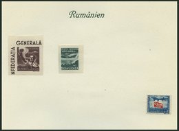 SAMMLUNGEN, LOTS *, O, 1928-47, Kleine Partie Verschiedener Flugpostmarken, Dabei Mi.Nr. 372-74 *, Fast Nur Prachterhalt - Other & Unclassified