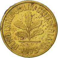 Monnaie, République Fédérale Allemande, 5 Pfennig, 1975, Stuttgart, TTB - 5 Pfennig